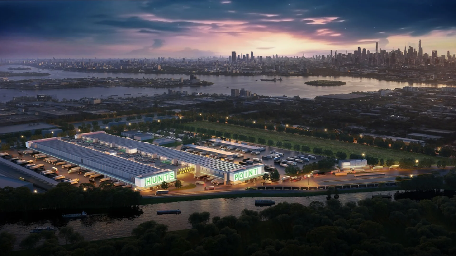 Hunt's Point Produce Market rendering